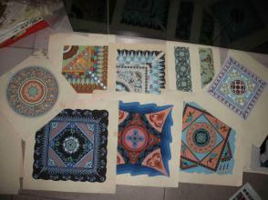 吉祥圖案設計底稿 傳統(tǒng)與現(xiàn)代的融合