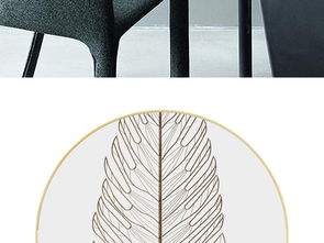 北歐簡約立體抽象樹葉油畫 高清裝飾畫與設計模板